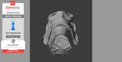 Arctosaurus Skull - Skull Replica STL