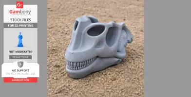 Arctosaurus Skull - Skull Replica STL