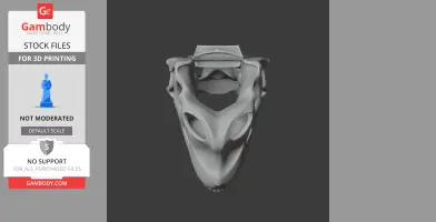 Arctosaurus Skull - Skull Replica STL