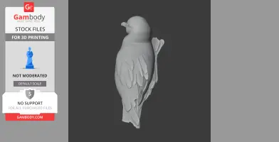 Andean gull - Prehistoric Animal STL