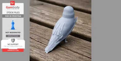 Andean gull - Prehistoric Animal STL