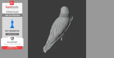 Andean gull - Prehistoric Animal STL