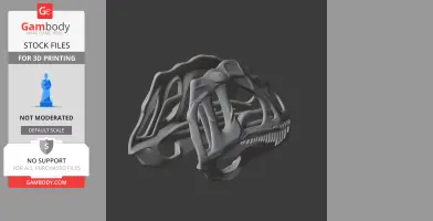 Concavenator Skull - Skull Replica STL