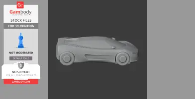 Bugatti ID90 - Scale Vehicle STL