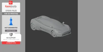 Bugatti ID90 - Scale Vehicle STL