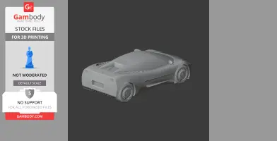 Bugatti ID90 - Scale Vehicle STL