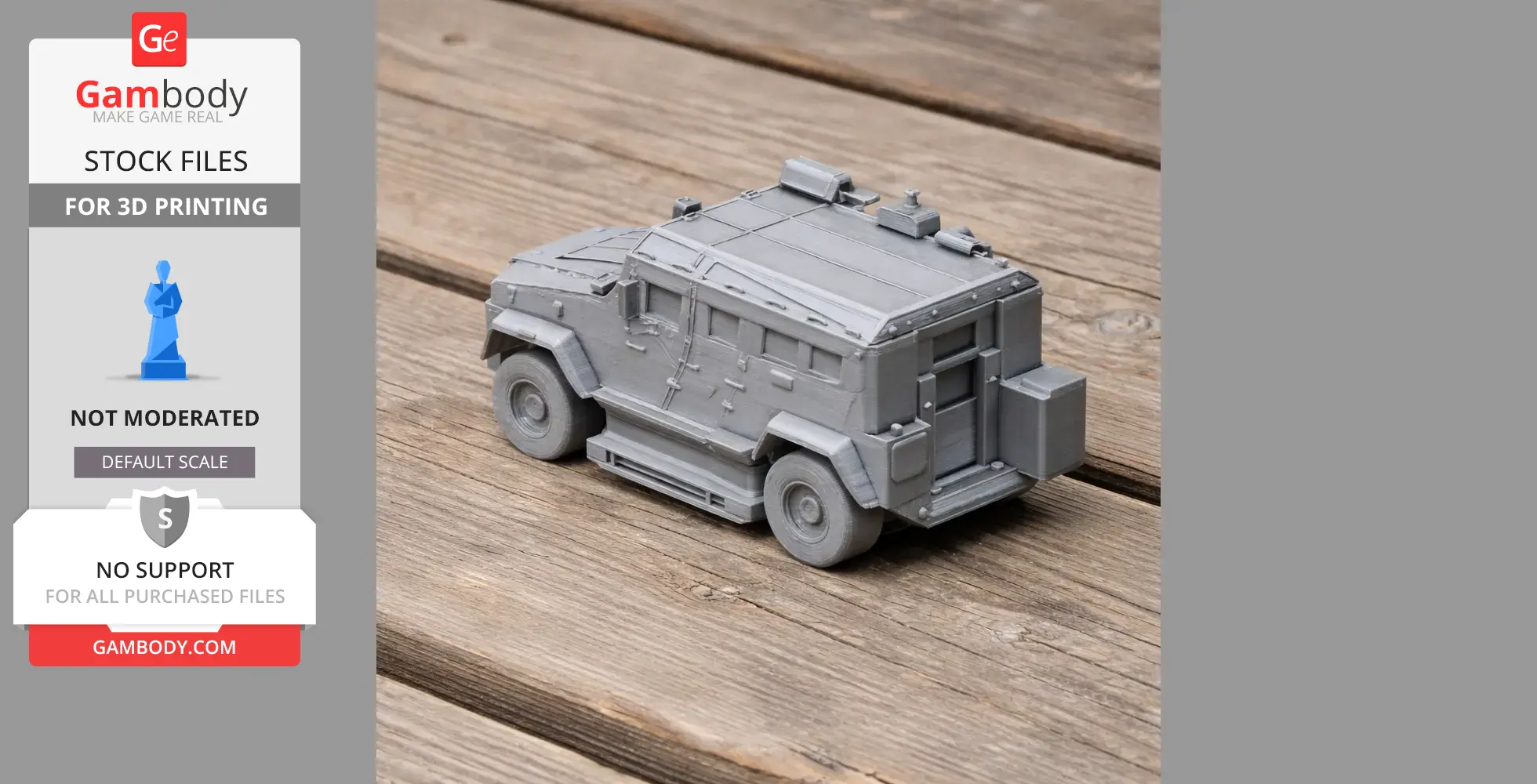 BMC Amazon - Tank Model STL