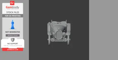 Bugatti Type 18 - Scale Vehicle STL
