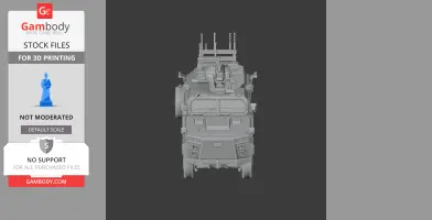 BMC MRAP - Tank Model STL