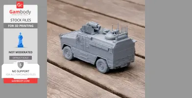 BMC MRAP - Tank Model STL