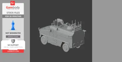 BMC MRAP - Tank Model STL