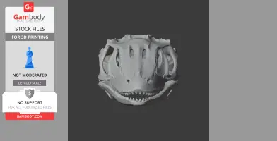 Deinodon Skull - Skull Replica STL