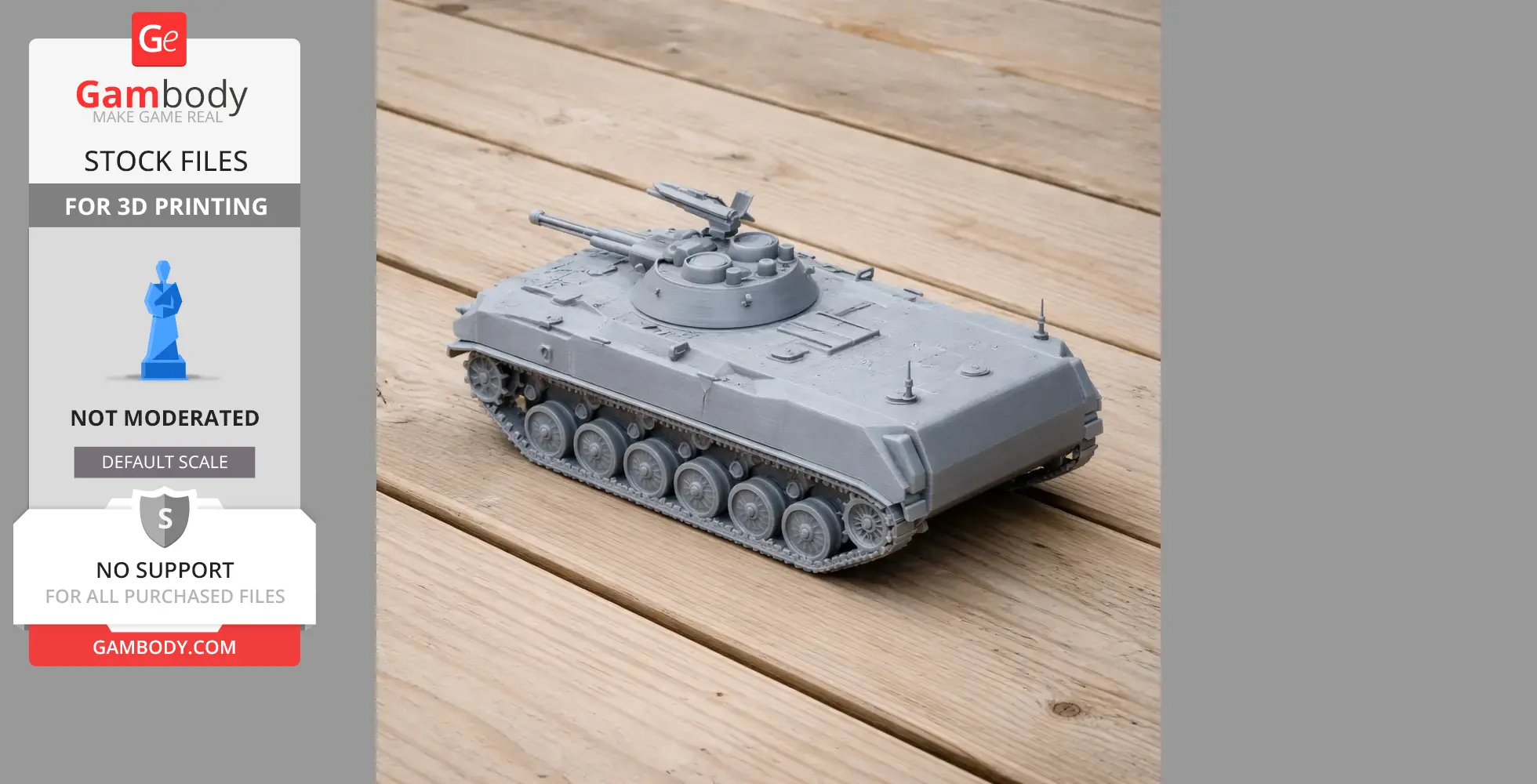 BMD-1 - Tank Model STL