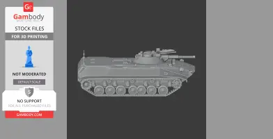 BMD-1 - Tank Model STL