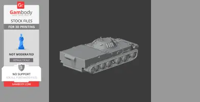 BMD-3 - Tank Model STL