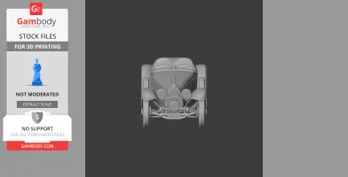 Bugatti Type 55 - Scale Vehicle STL