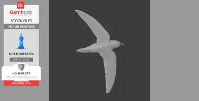 Antillean palm swift - Prehistoric Animal STL