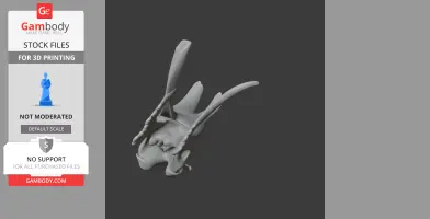 Diabloceratops Skull - Skull Replica STL