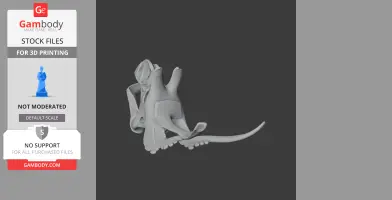 Diabloceratops Skull - Skull Replica STL