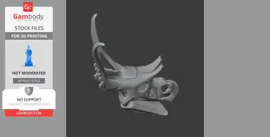 Diabloceratops Skull - Skull Replica STL
