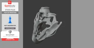 Dianchungosaurus Skull - Skull Replica STL