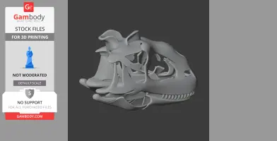 Dianchungosaurus Skull - Skull Replica STL