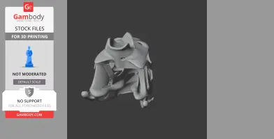 Dianchungosaurus Skull - Skull Replica STL