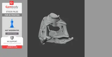 Dianchungosaurus Skull - Skull Replica STL