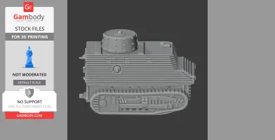 Bob Semple tank - Tank Model STL