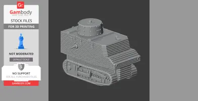 Bob Semple tank - Tank Model STL