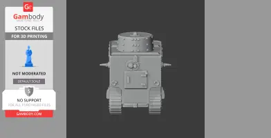 Bob Semple tank - Tank Model STL