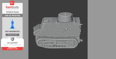 Bob Semple tank - Tank Model STL
