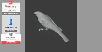 Antillean siskin - Prehistoric Animal STL