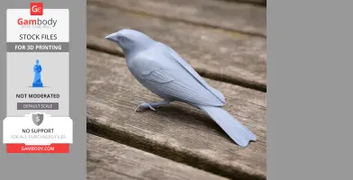 Antillean siskin - Prehistoric Animal STL