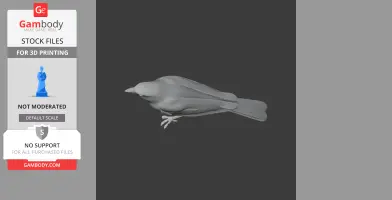 Antillean siskin - Prehistoric Animal STL