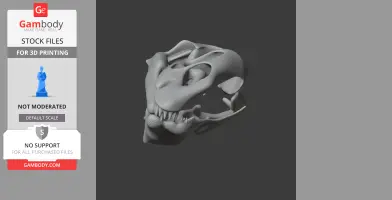 Dinosauromorphs Skull - Skull Replica STL