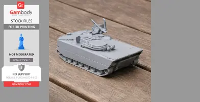 Borsuk (infantry fighting vehicle) - Tank Model STL
