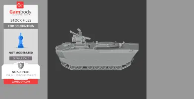 Borsuk (infantry fighting vehicle) - Tank Model STL