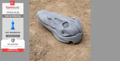 Galeamopus Skull - Skull Replica STL
