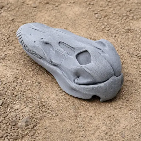 Galeamopus Skull - Skull Replica STL