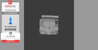 Bugatti Vision Gran Turismo - Scale Vehicle STL
