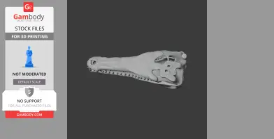 Gavinosaurus Skull - Skull Replica STL