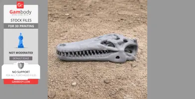 Gavinosaurus Skull - Skull Replica STL