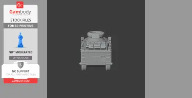 BRDM-2 - Tank Model STL