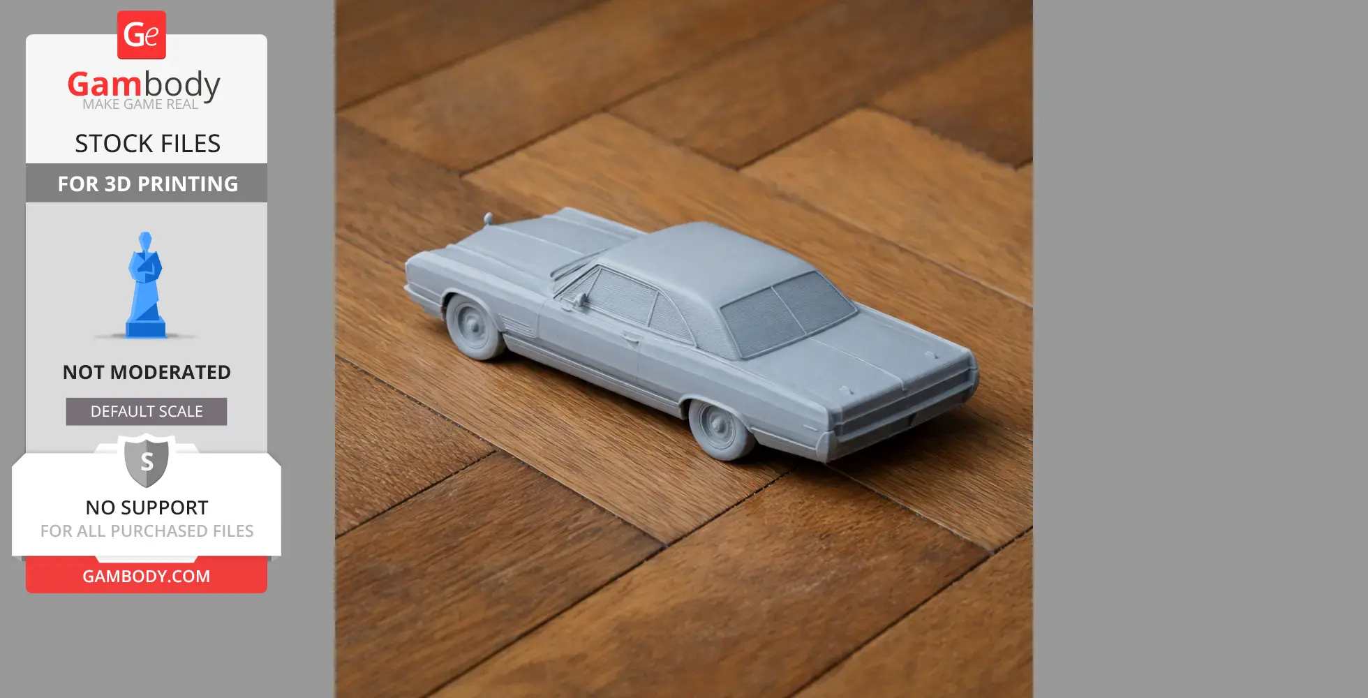 Buick Wildcat - Scale Vehicle STL