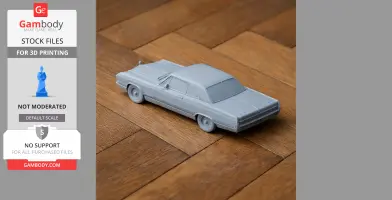 Buick Wildcat - Scale Vehicle STL