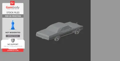 Buick Wildcat - Scale Vehicle STL