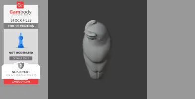 Arabian scops owl - Prehistoric Animal STL