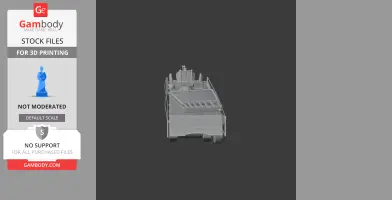 Bronco All Terrain Tracked Carrier - Tank Model STL