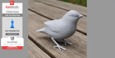 Arabian serin - Prehistoric Animal STL